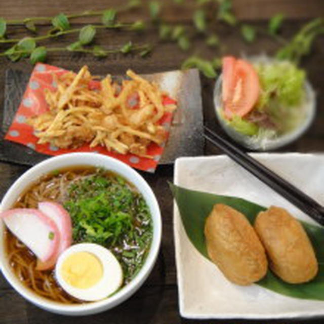 夜カフェ★年越し蕎麦セット・今年を振り返って…