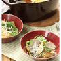 ストウブで　たけのこの春パスタ　筍あく抜きぬかなし簡単！