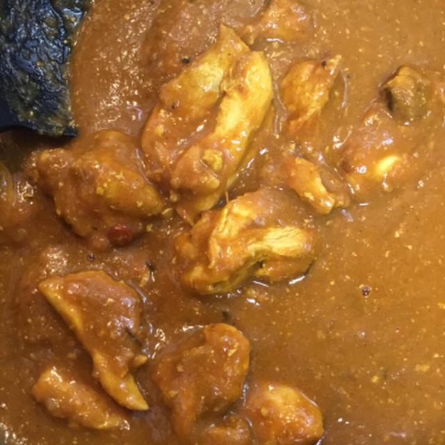 リクエストされたチキンカレー