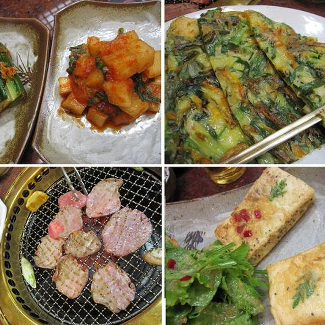 9月１６日(月・祝）　韓日館での焼き肉ディナー