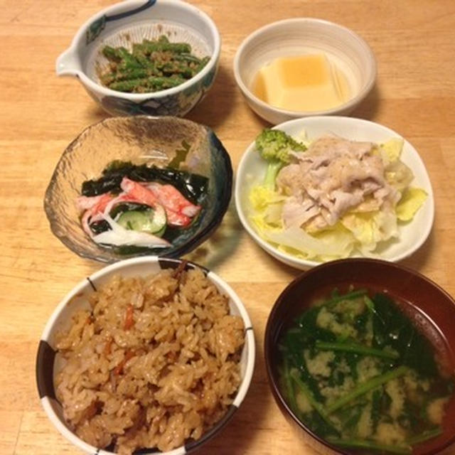 昨夜はヘルシー晩御飯 By ４兄弟ママさん レシピブログ 料理ブログのレシピ満載