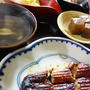先日蒸したうなぎを食べました
