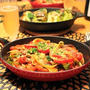パスタ番長の『ストウブで焼きナポリタン』な夜。
