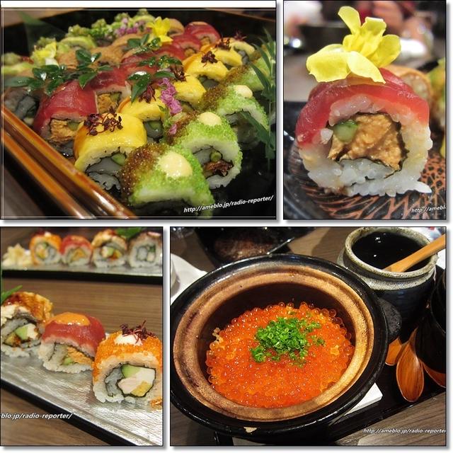 美味しくってノックアウト♪カラフルロール寿司＆いくら釜炊きご飯