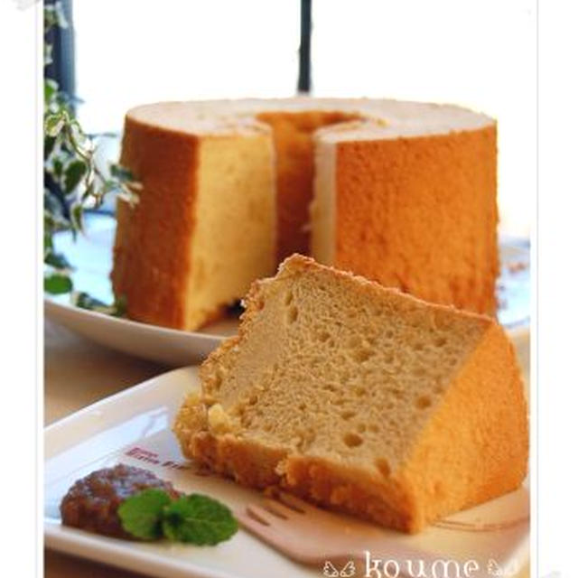 プレーンシフォンケーキ♪/ハウステンボス応援団。