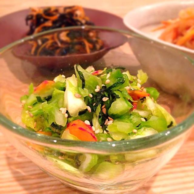 【じょうびさい】冷蔵庫で３日間保存可能。塩もみ野菜