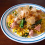 インスタントラーメンで作れば、ラーメンチャンプルーもカンタンだ。