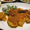 鶏肉とじゃが芋のインド料理　　10・9・2013