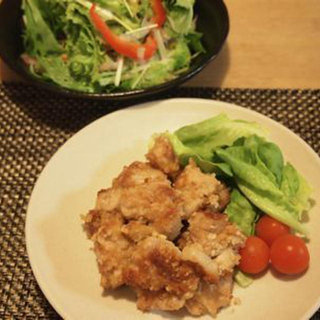 忙しい時にのお助け・ハウス食品三ツ星食感の揚げない鶏竜田<br />そして母のホスピスの入所