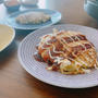 お昼は米粉お好み焼きとマフィン♡米粉の事とドラマ感想