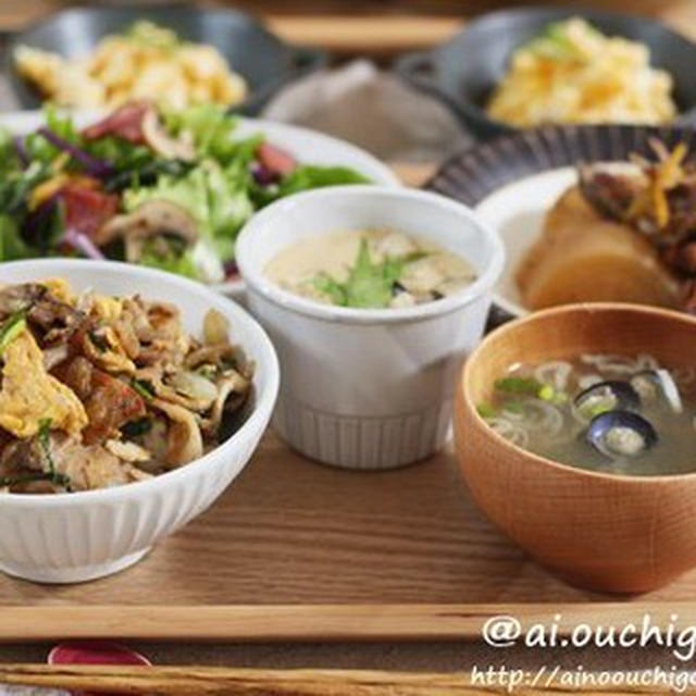 案外ちゃちゃっと作ったもののほうが人気だったりする♡そんな丼♡