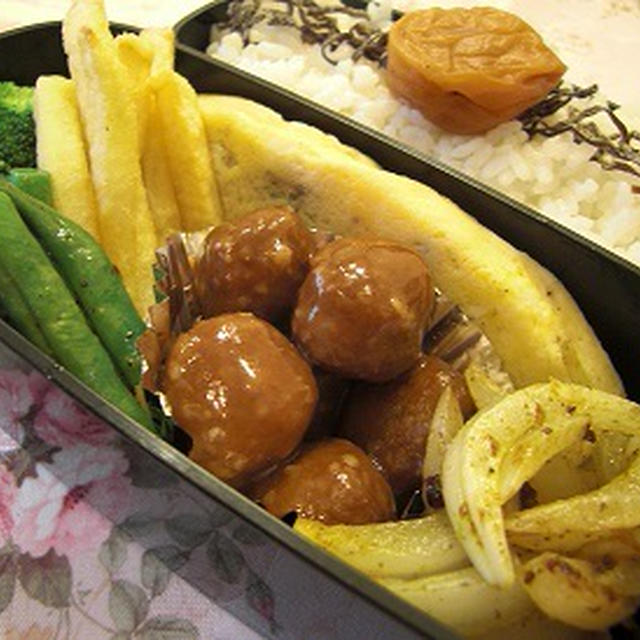 お弁当 昨日と今日