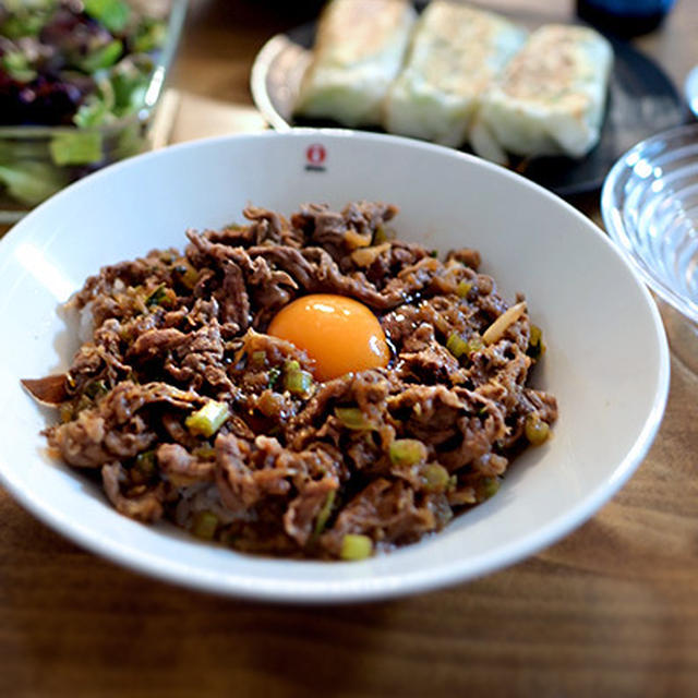 みぞれ牛丼