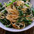 塩麹ケチャップの春菊パスタ