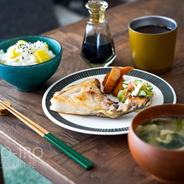 さつまいもご飯定食