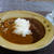 カレーとおかかサラダ