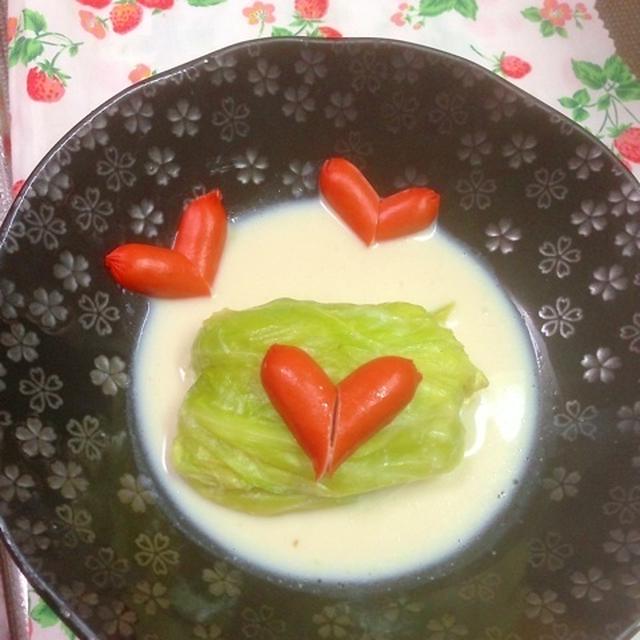グッピーの赤ちゃん＆「鳥肉de豆乳ロールキャベツ」