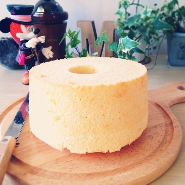 お豆腐シフォンケーキ