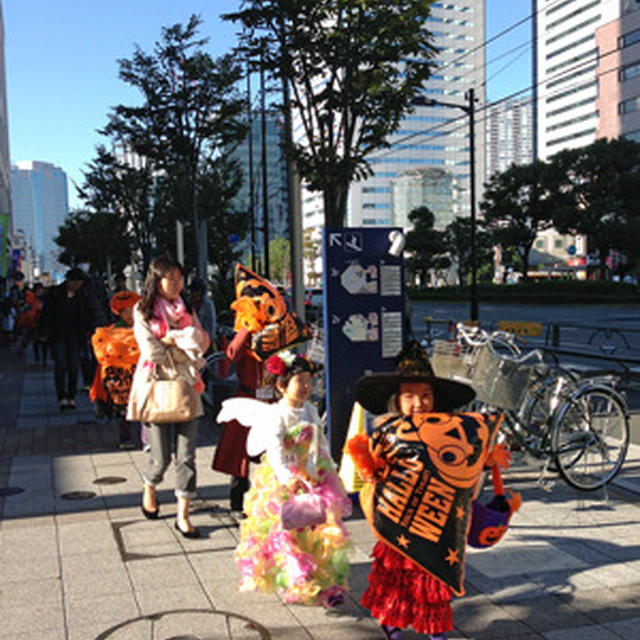 ハロウィンパレード　＠町内会