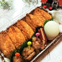 【息子弁当】車中での食べやすさを重視！【稲荷寿司de使い捨てランチボックス弁当】