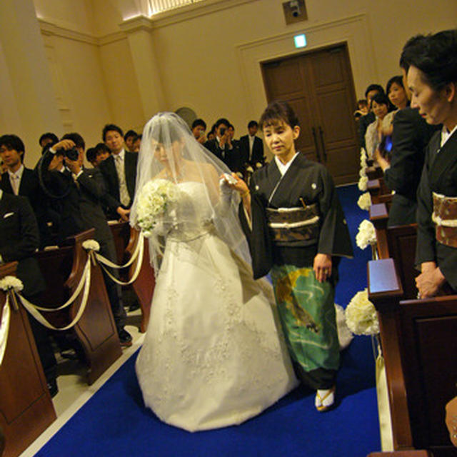 妹の結婚式