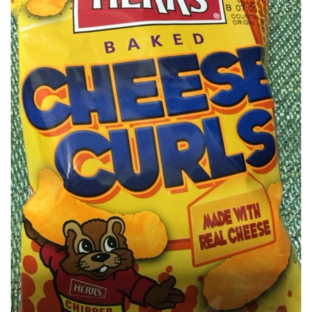 Smts18 アメリカのお菓子 Herr S Baked Cheese Curls By ゆう にゃんさん レシピブログ 料理ブログのレシピ満載