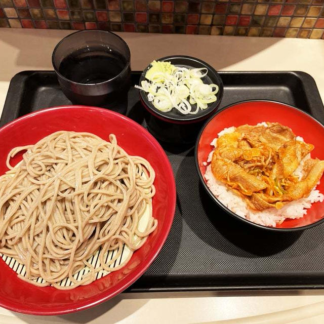 ミニ旨辛豚丼セットを食す（番外編）〜名代 富士そば〜