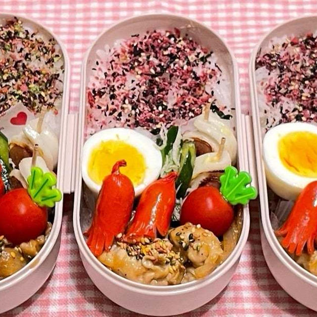 5月21日＊とろたま豚の甘酢炒めで簡単べんとー！！