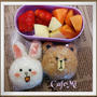 ＬＩＮＥブラウン＆コニーのお弁当☆