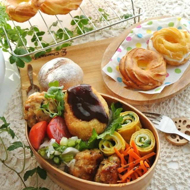 キャベツつくねのお弁当と・・・冷凍ストックについて～