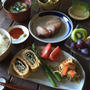 和食な朝ごはん♪…賭けごと。