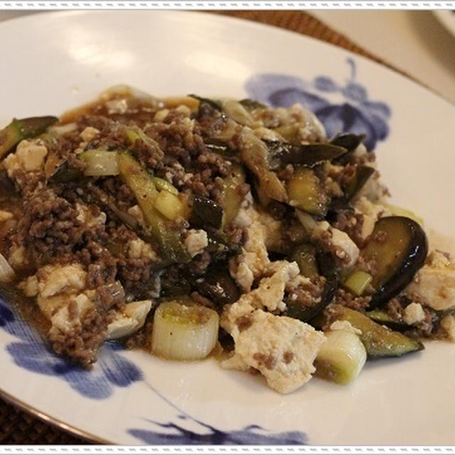 おうちのみ大使☆麻婆茄子豆腐☆