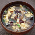 愛知県産：きくらげのふわふわ卵スープ