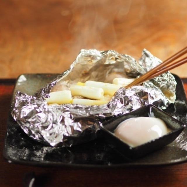 鶏肉のホイル焼き