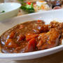 手羽元煮のカレー、ほんのり節約クッキング#私のごはん