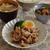 【節約献立】冷蔵庫によくある定番食材、豚肉で！豚肉のしょうが焼きがメインの献立