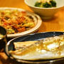 塩さばな晩ご飯◆公園