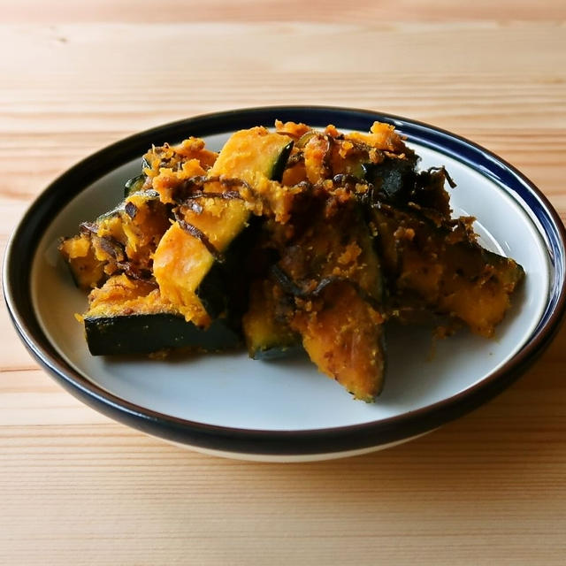 【野菜ひとつ】かぼちゃのバター塩昆布