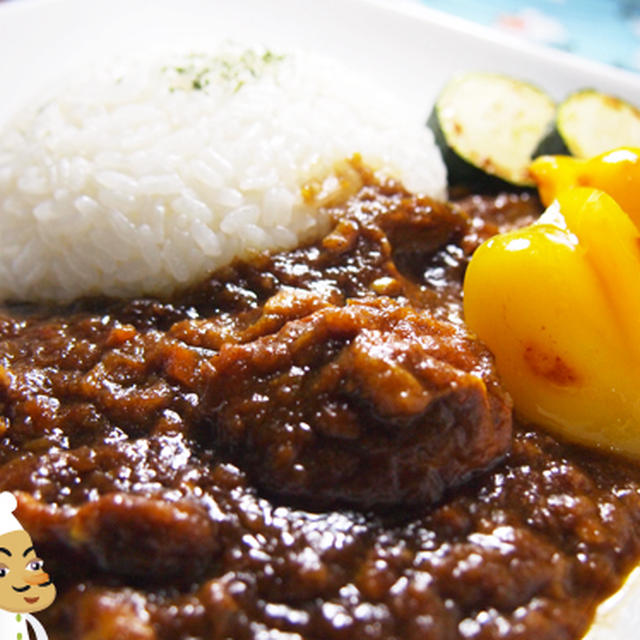 塩麹のシンプル黒カレーの巻