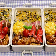 5月22日＊ごはんが進むガッツリ系！！味噌マヨチキンで簡単べんとー♩♩♩