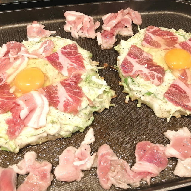 スペース活用していきます＼(^o^)／今夜はお好み焼き〜(*´艸｀*)