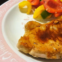 こってりソースの隠し味に☆我が家のトンテキ。