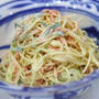 野菜たっぷり! スパゲティサラダ