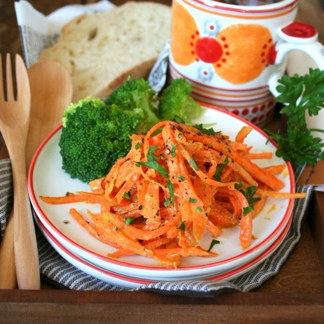 Curried Carrot Saladカレー味人参サラダ