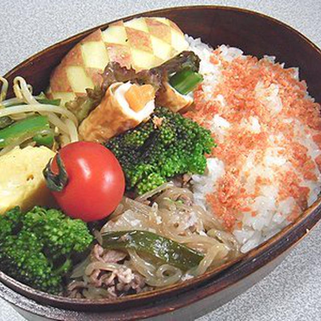 牛肉と糸こんにゃくの炒り煮弁当