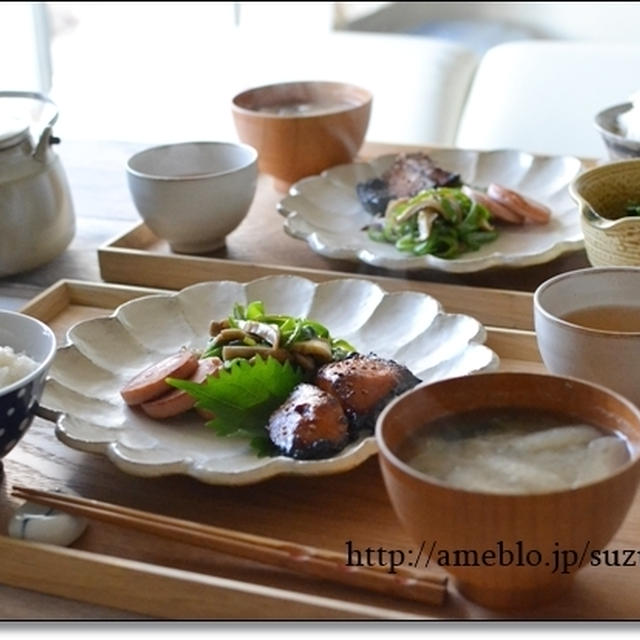 連休中の朝ごはん。COOKPADニュース掲載。