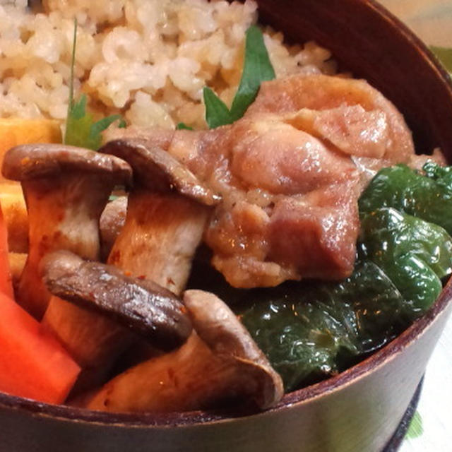 スモーク風味鶏弁当