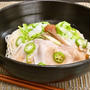 【柔らか豚しゃぶのみぞれそうめん】いつものみぞれそうめんに豚肉をプラスで夏バテのあなたにおススメ！