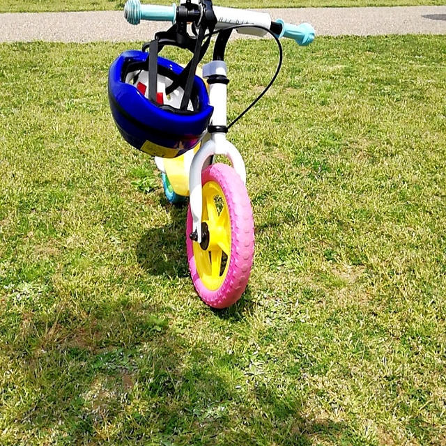 息子の自転車