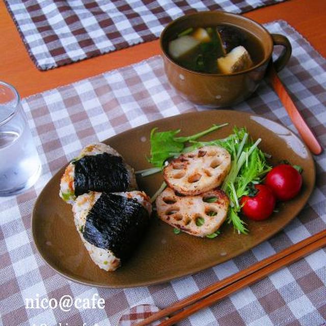 お腹ホッコリおにぎりランチ☆